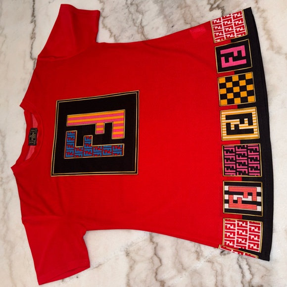 ⚡️Flash Sale- Fendi Logo Tee - Picture 8 of 14